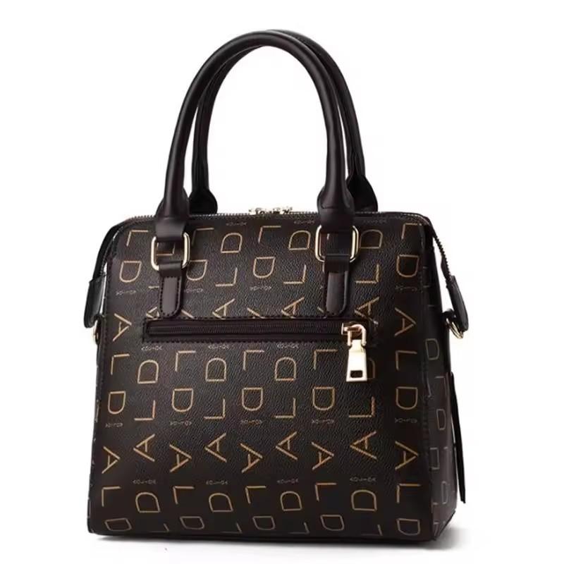 Fashion Letter Handbag Women PU Leather Tassel Top-handle Bag Luxury Shoulder Bag Large Capacity Lady Tote Design