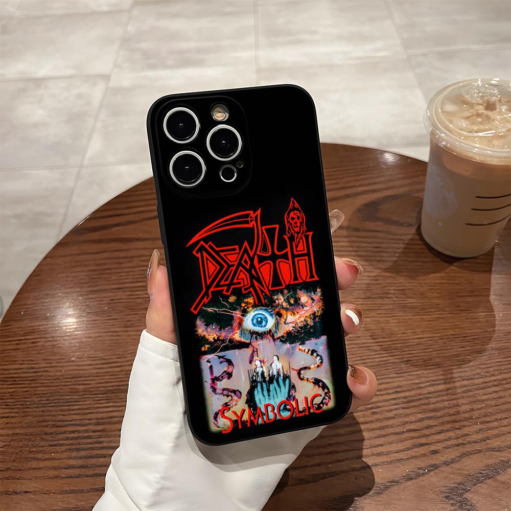 Death Metal Band Phone Case For 17 Pro Max Iphone 14 16 Pro Max 12 15 Plus 13 Pro 11 Xr X Xs Back Cover