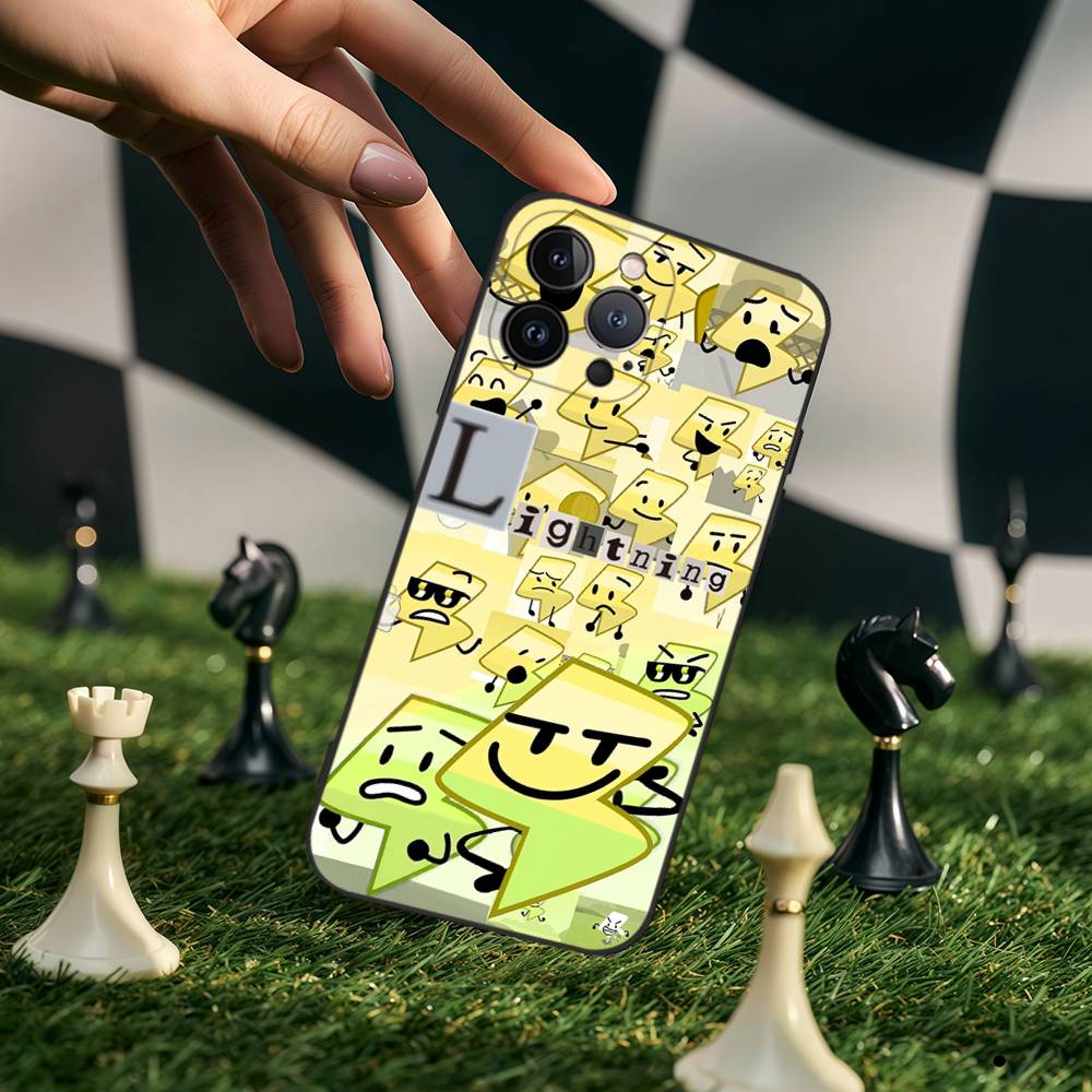 Bfdi B-Battle For D-Dream Black Silicone Phone Case For Iphone 17 Air 16 15 14 13 12 11 Pro Max Plus Back TPU