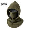 Windproof Ski Mask for Men And Women Unisex Winter Balaclava with Drawstring, Fleece Lined Hood Mask, Face Gear Camping Cover Neck Warmer Women,