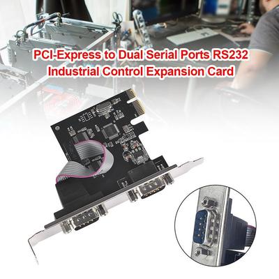 PCIe Serial Expansion Card for Industrial Computer LEDControl POS Machine Guest Display Computer Expansion Card