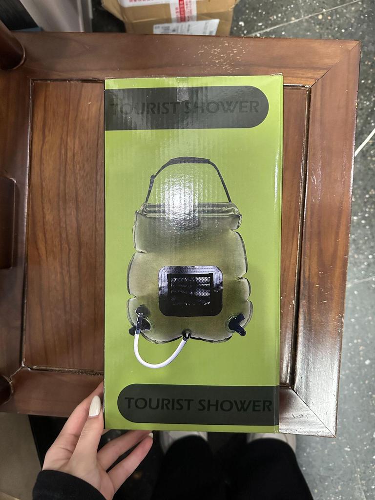 Portable Thickened Solar Shower Bag for Outdoor Camping and Water Storage