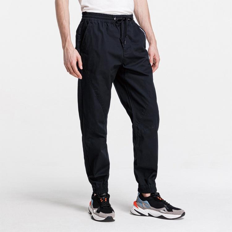 Converse Woven Jogger Asia Sizing 'Black' Men's 10018390-A03