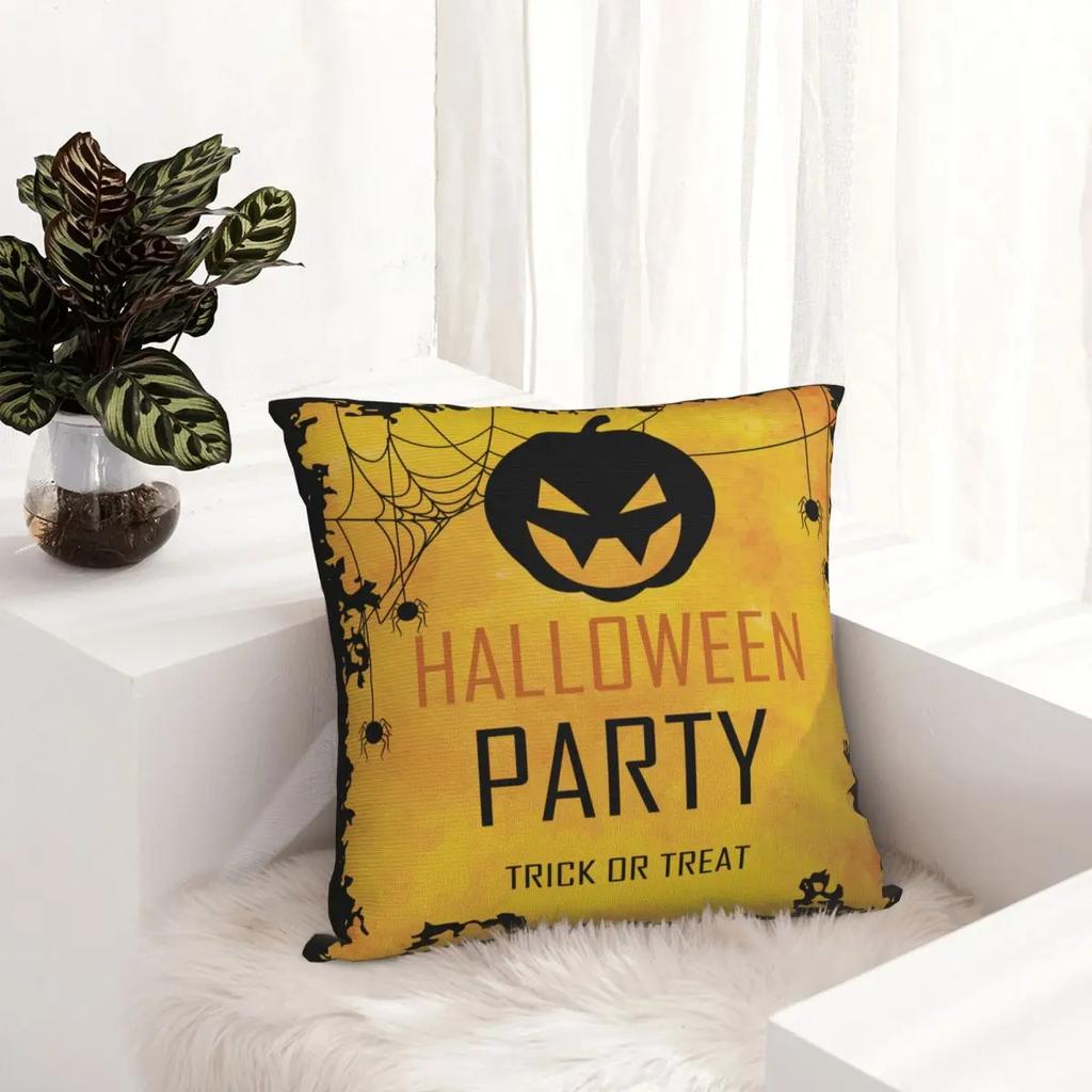 trick Or Treat Halloween Pillowcase Double-sided Printing Cushion Cover Gift Pillow Case Cover Home Drop Shipping