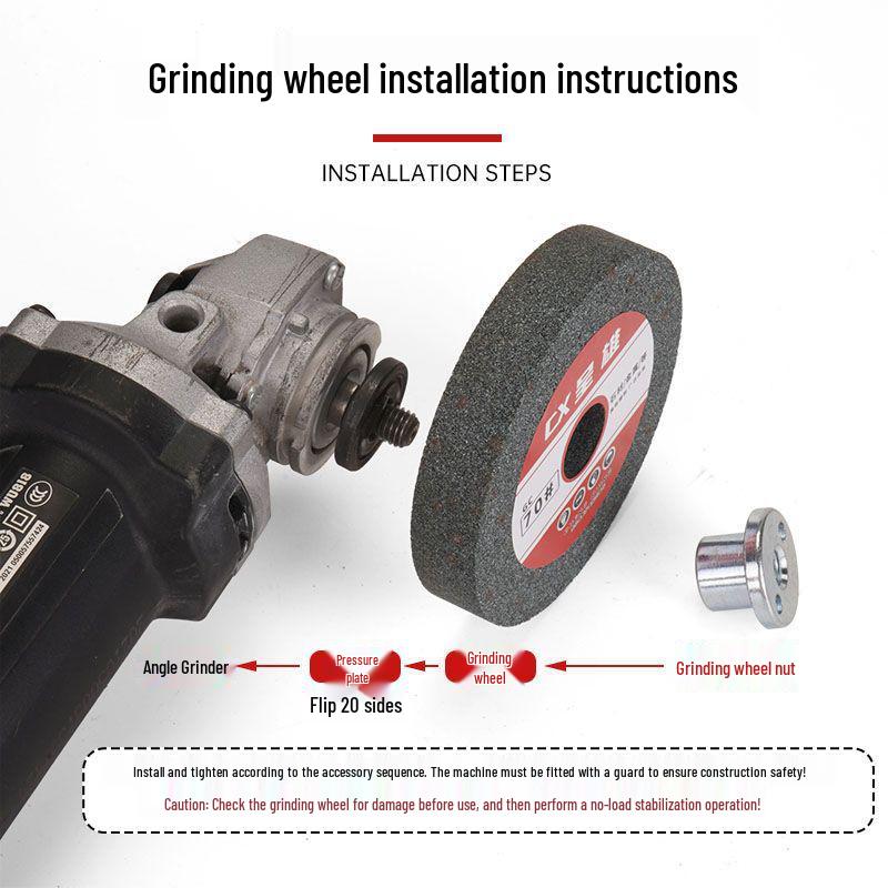 Green Silicon Carbide Angle Grinder Wheel - Metal & Knife Sharpener