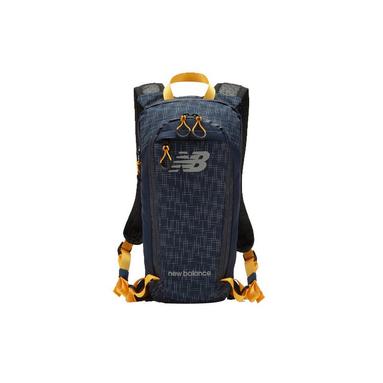 New New Balance Fabric Student Backpack Laptop Bag Sports Backpack Unisex Black LAB13133-NGO