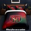 West Bromwich Albion Football Design Set Biancheria da Letto 1 Copripiumino + 2 Federe Morbido Traspirante Biancheria da Letto per la Casa