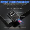 Car Audio Adapter FM Transmitter Music Receiver Wireless Extender Speaker With LED Screen Support TF Card