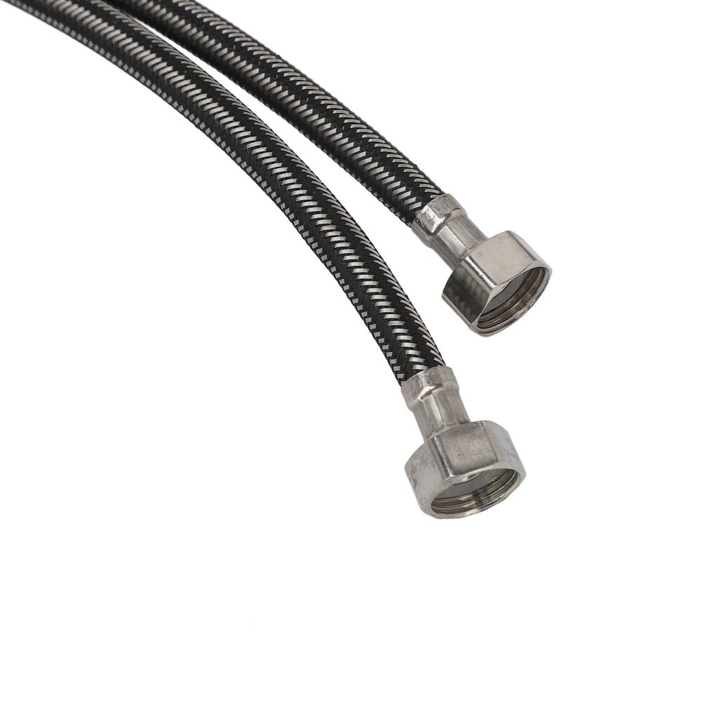 Salon Shampoo Faucet Zinc Alloy Replacement Hot Cold Mixer Faucet with 70cm Tube for Hair Wash