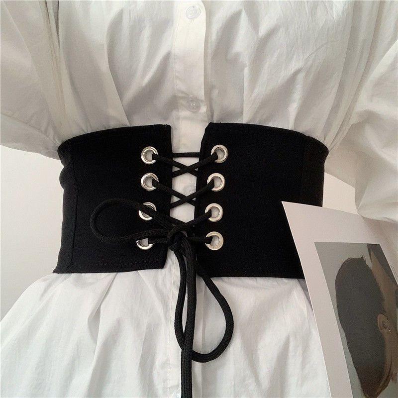 Elegant Black Waist Shaper Belt For Women Versatile Design For Dresses And Fashion