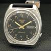 AUTOMATIC 7009A VINTAGE SEIKO 5 JAPAN MENS ARABIC BLACK DIAL WATCH A701617-5