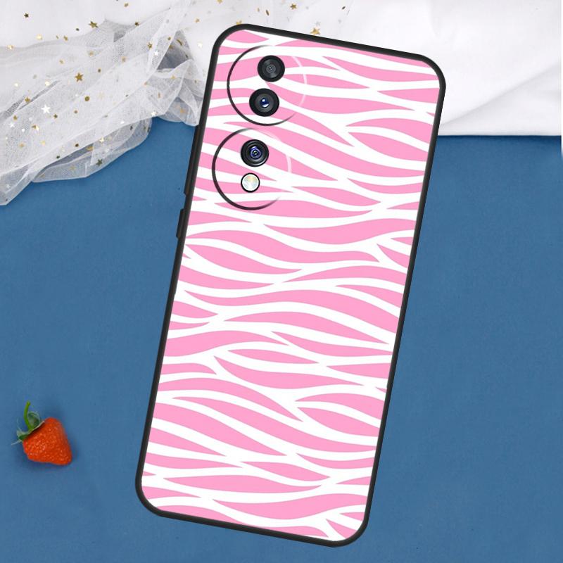 Cow Zebra Pattern Case For Honor Magic 8 5 6 7 Pro 200 400 50 70 90 Lite Win RT X8c X8b X9a X9b X9c X9d Cover
