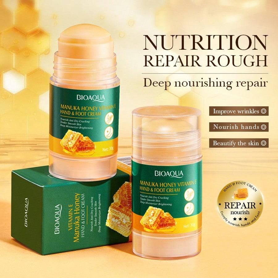 1PC/2PCS Vitamin E Moisturizing Hand And Foot Cream, Contains Vitamin E And Manuka Honey, Moisturize