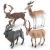 Amazing Static Animal Figurines Including Antelope Goat And Deer For Decoration
