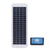 30W Solar Panel Kit Polycrystalline Silicon Solar Charger Panel Blue 100A Charge Controller 18V Ciga