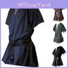 Authentisches Mittelalter Renaissance Tunika Oberteil Hemd Für Wikinger Nordmann Cosplay Events