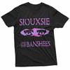 Zweifarbiger Siouxsie and The Banshees Post Punk Band 100% Baumwolle T-Shirt Herren T-Shirts Oberteil