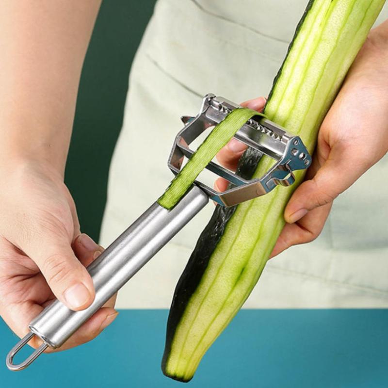 Efficient Kitchen Peeler and Grater Multifunctional Stainless Steel Tool for Hassle-Free Food Prep