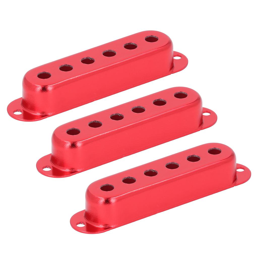 3PCS Pickup Covers for ST SQ Electric Guitar Brass Single Coil Pickup Cover Replacement Musical Inst
