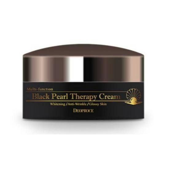 Deoproce Black Pearl Therapy Cream Brightening & Firming Care 100g
