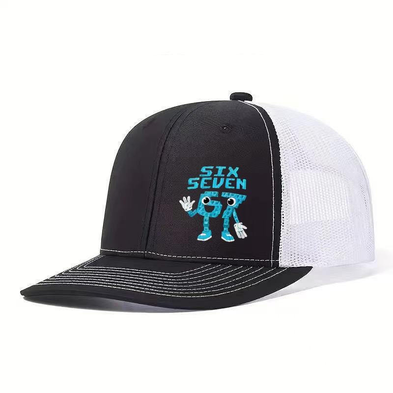 1PC compared to 67 pixel explosive mesh cap! Breathable and sweat resistant, a must-have streetwear for trendsetters
