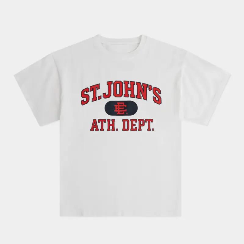 Vintage EE St. John’s Athletic Dept Oversized Cotton Unisex Graphic T-shirt