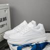 Herrenschuhe neue erhöhte Plattform Student weiße Schuhe trendige Sportarten rutschfest wasserdicht Board Schuhe vielseitige Paarschuhe