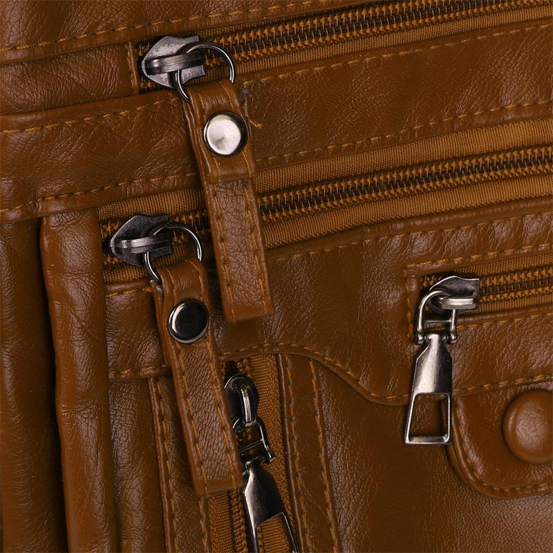 Multi-Layer Multi-Pocket Shoulder Bag Women's Crossbody Bag Mother Bag