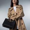Platinum Bag, Handbag, Large-capacity Commuting To Work, Real Cowhide Women's Bag