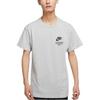 Nike T-shirt da uomo Grigio Girocollo Moderato DM6428-077