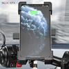 Universal Motorcycle Bike Phone Holder Bracket For iPhone Samsung Xiaomi OPPO VIVO Huawei Moto Bicycle Handlebar Rearview Mount Support Phone Stand
