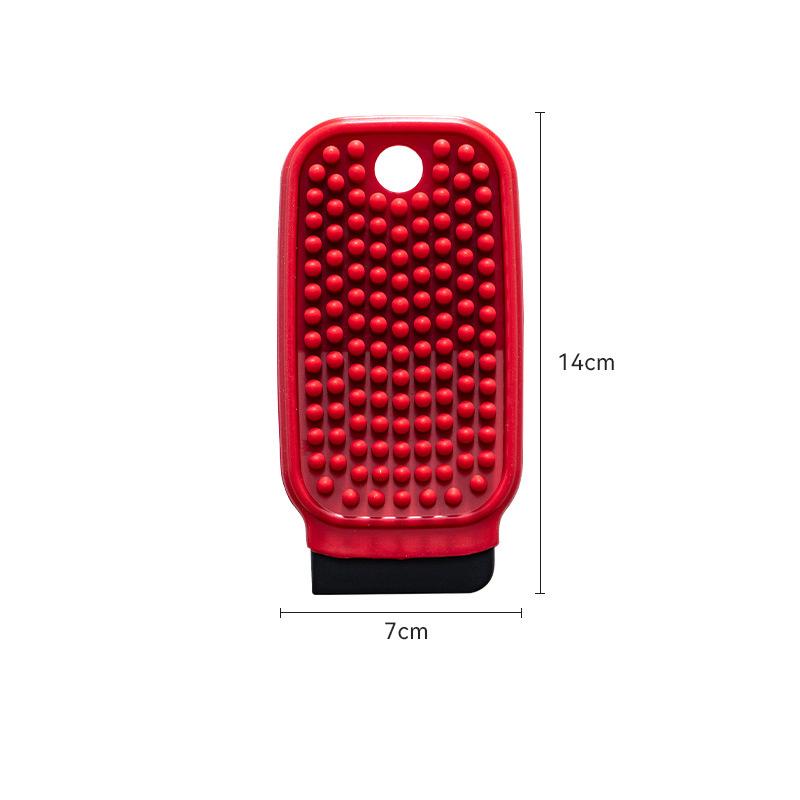 Vegetable Cleaning Brush with Scraper Reusable Vegetable Cleaning Kitchen Scrub Brush for Fruits Vegetables Potato Carrot Clean