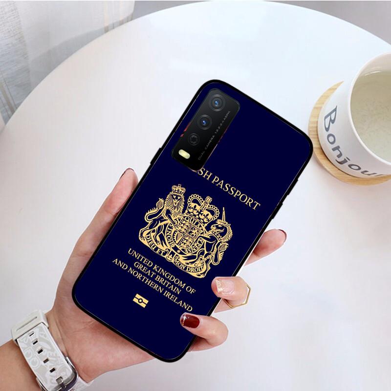 Morocco Passport Phone Case for VIVO Y31 Y21S Y21 Y15S Y53S Y11S Y12 V21 V21E Y20 Y70 1907 V17Neo Y21S Y33S Y72