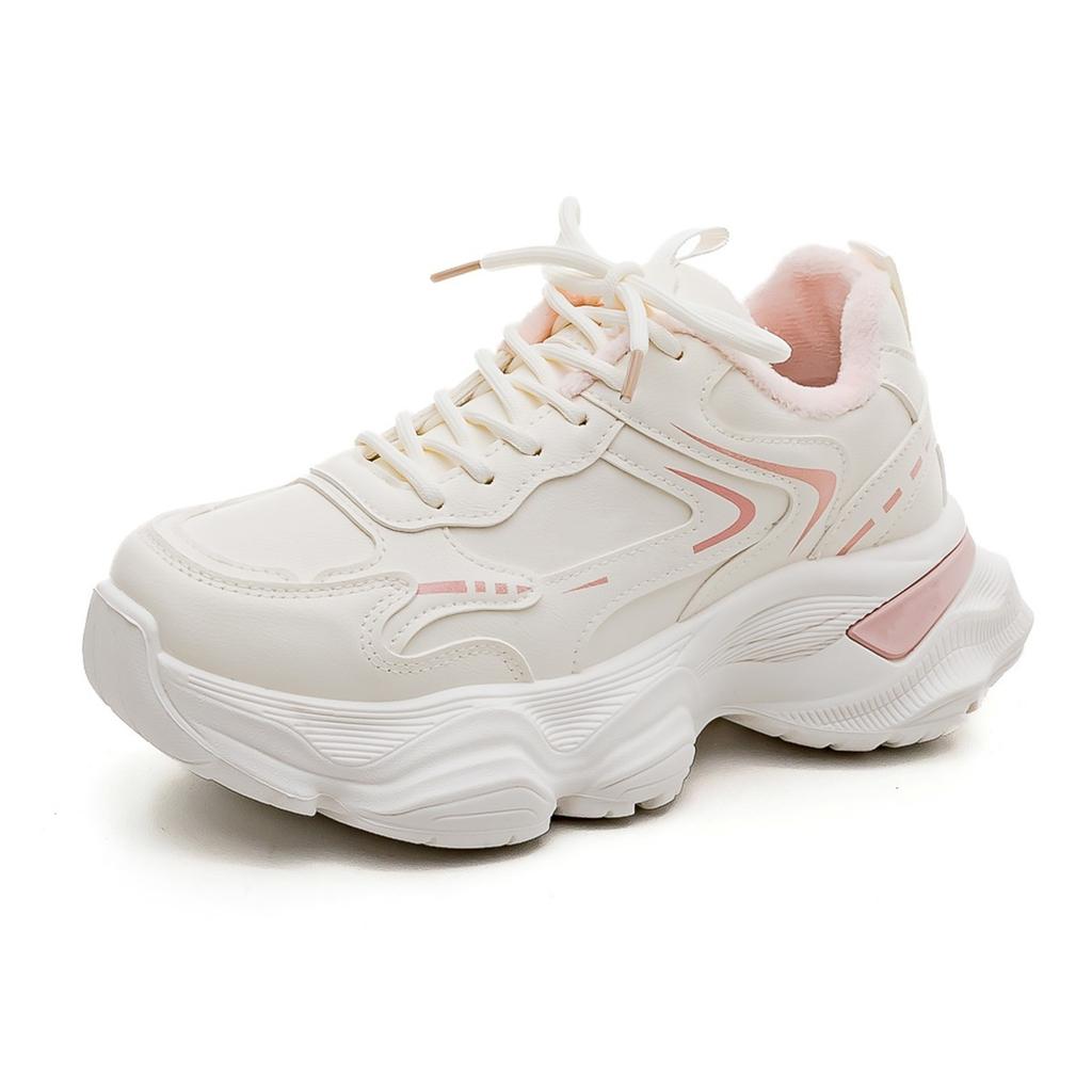 Super high dad shoes 22 new winter new Chinese style velvet plus warm, thin and high cotton two cotton shoes