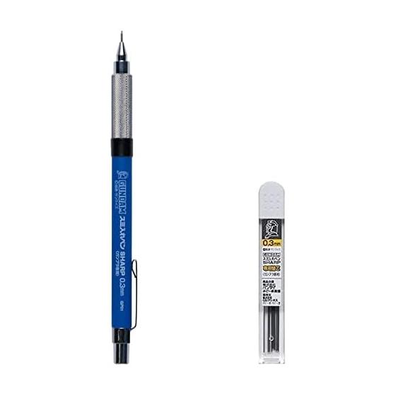 Gundam Marker Fine Liner Pen Black GP01 + Gundam Marker Fine Liner Pen Refill Tip GP02 Set 0.3mm Extra Fine