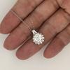 925 Sterling Silver Sunflower Princess Necklace - Luxury Design for Women