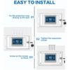 Lock Box for Thermostat On Wall Clear AC Thermostat Cover with Lock Home Accessories for Industrial Garage Attic Outlet