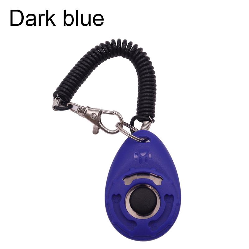 

Кликер для дрессировки собак Домашний питомец Кошка Собака Кликер для тренировок Простой в использовании для кошки, щенка, птиц, лошадей Помощь Регулируемый ремешок на запястье Звуковой брелок