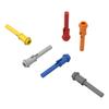 10PCS 61184 Pin 1/2 with 2L Bar Extension Building Block Moc Technical Compatible with Brick DIY Children's Toy