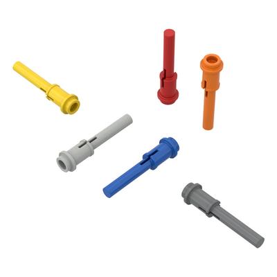 10PCS 61184 Pin 1/2 with 2L Bar Extension Building Block Moc Technical Compatible with Brick DIY Children's Toy