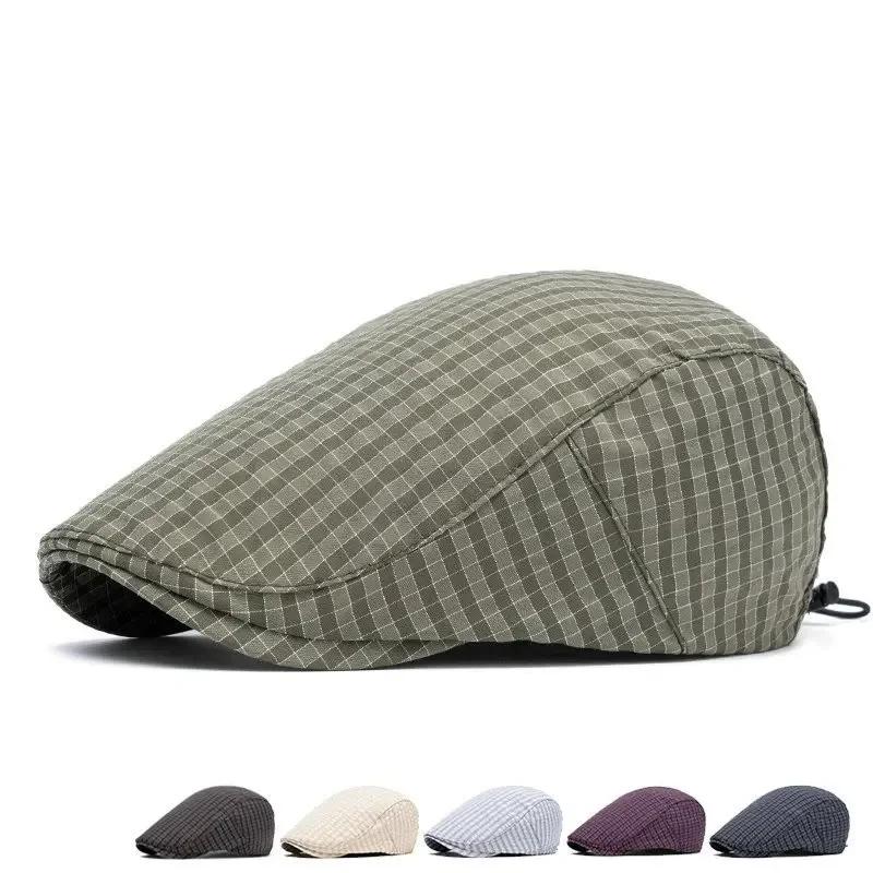 Cappelli da Newsboy Stampati in Cotone Primavera ed Estate Cappello Piatto da Uomo Berretto da Pittore da Donna Cappelli 05