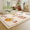 Large Area Carpets for Living Room Fluffy Soft Bedroom Decor Washable Carpet Modern Style Children's Floor Mat Thicken Plush Rug