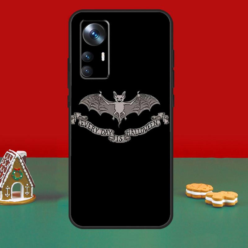 Goth Vampire Bat Gothic Case For Xiaomi 15 14 17 Ultra 13T 14T 15T Pro Cover For POCO X7 Pro X6 X5 F5 F6 F7 F8 Ultra