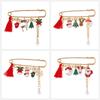 Gift Brooches Snowman Christmas Tree Enamel Badges Christmas Jewelry Christmas Brooch Xmas Pins