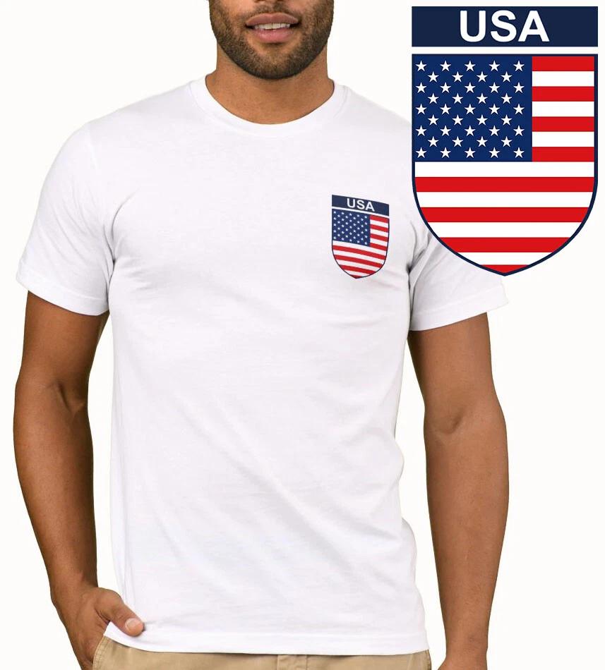 USA Football T Shirt Top | 2026 America World White Sport Tee Cup Soccer T-Shirt S