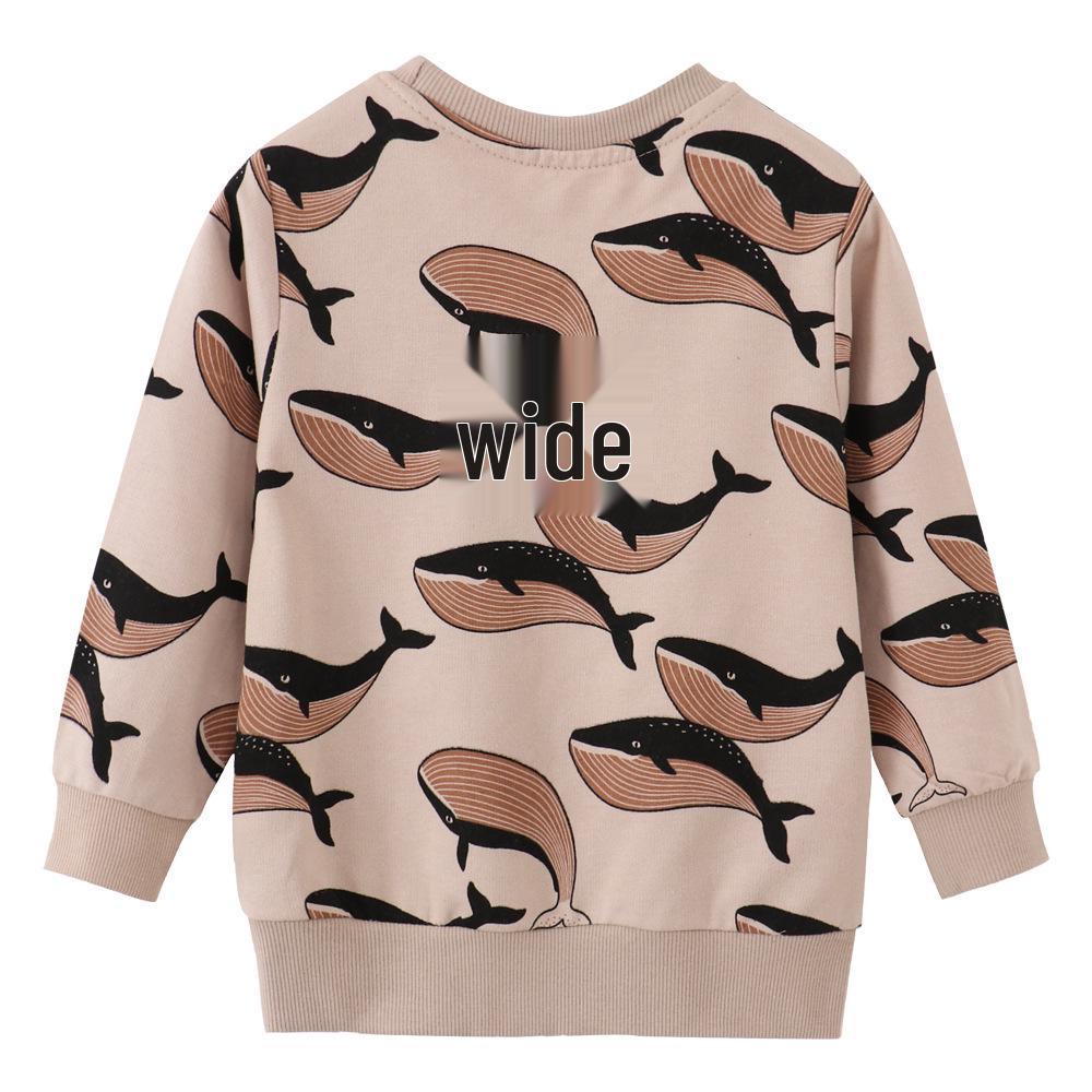 European Style Cotton Long Sleeve Hoodie for Boys - Autumn/Winter