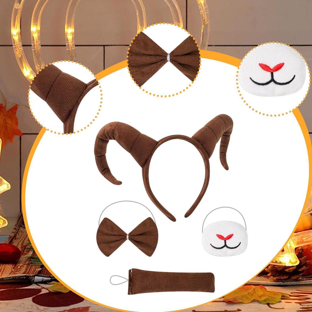 Antelope Headband Decorative Halloween Costume Accessory for Masquerade