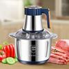 5L Stainless Steel Meat Grinder 500W Large Capacity 5 Blade Multifunctional Electric Food Processor Vegetable Chopper