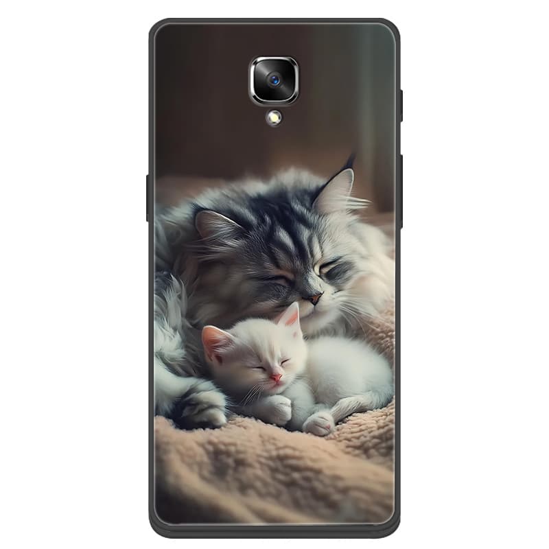 For OnePlus 3 Case Wolf Cat Lion Soft Cover Matte For OnePlus 3T A3010 / One Plus 3 A3000 A0003 OnePlus3T A3010 Phone Case Funda