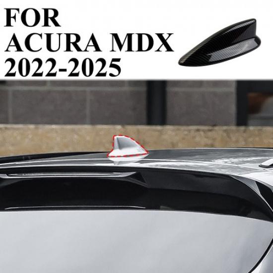 

Carbon Fiber Style Exterior Roof Antenna Cover Decor Trim For Acura MDX +
